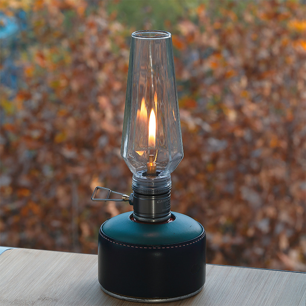 CAMPINGMOON Outdoor Gas Candle Lamp for Backpacking Camping