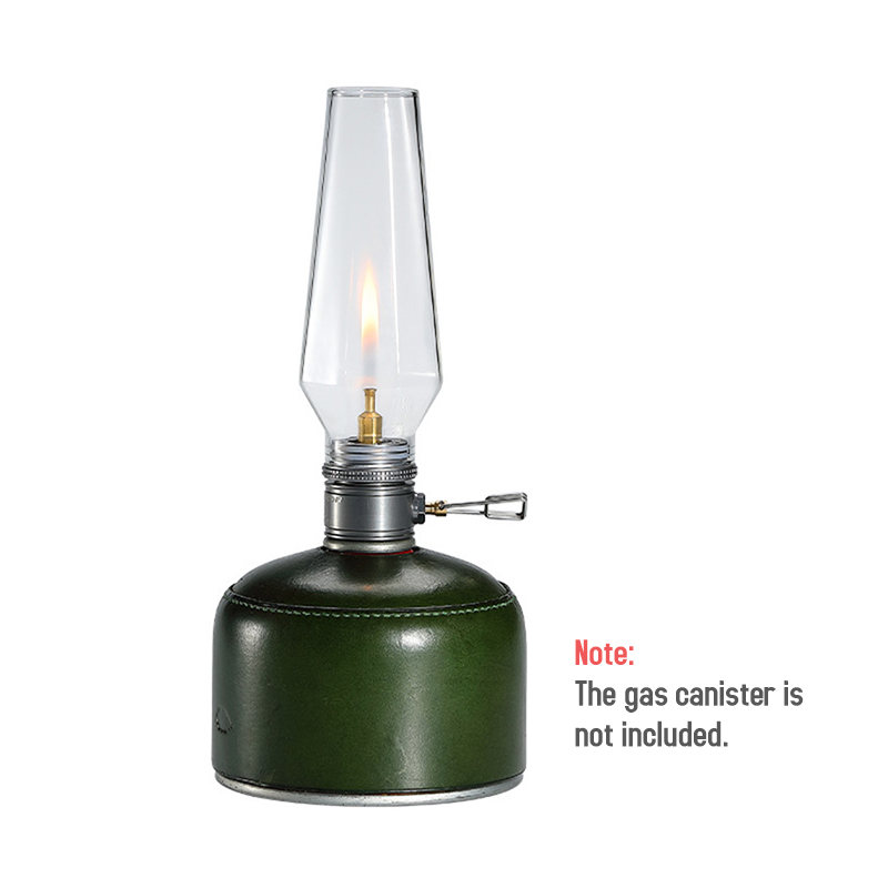 CAMPINGMOON Outdoor Gas Candle Lamp for Backpacking Camping