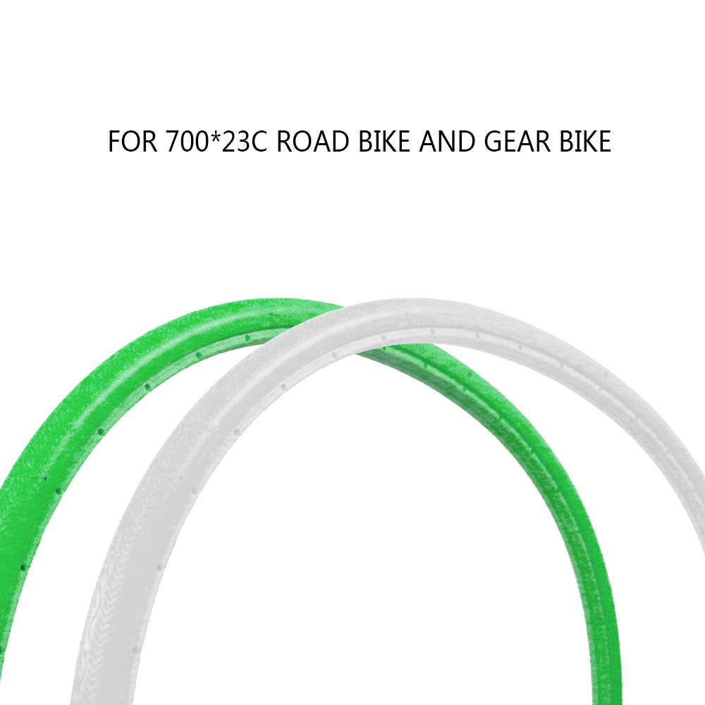 Road Bike Tire 700*23C Cycling Bicycle Solid Tyre Fixed Gear Solid Tube GL