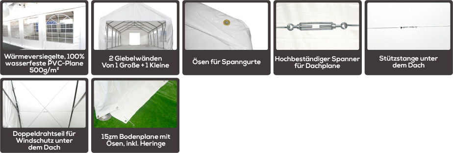 Dachplanen und Planen beschreibung PVC 500g/m²
