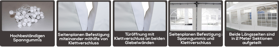 Seitenplanen PVC 500g/m²