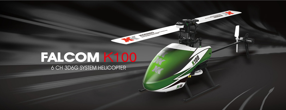 XK Falcon K100 RC Flugzeug 6CH 3D 6G System RTF RC Hubschrauber Helikopter R0I8 