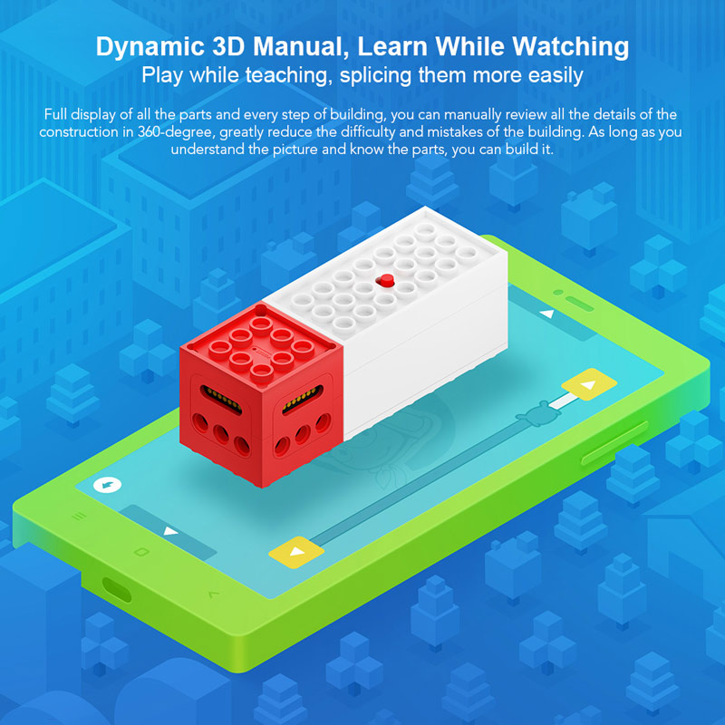 xiaomi mitu smart building blocks robot