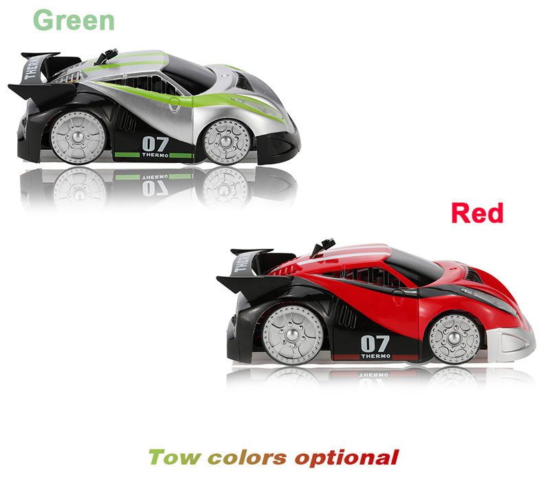 wall climbing race car