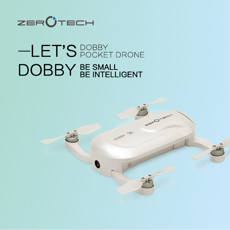 Get $40 off For Original ZEROTECH DOBBY Wifi FPV Selfie Smart Drone With 4K 13MP HD Camera 3-Axis Gimbal GPS Pocket RC Quadcopter with code DOBBYS40 Only $279.99+free shipping from RCMOMENT