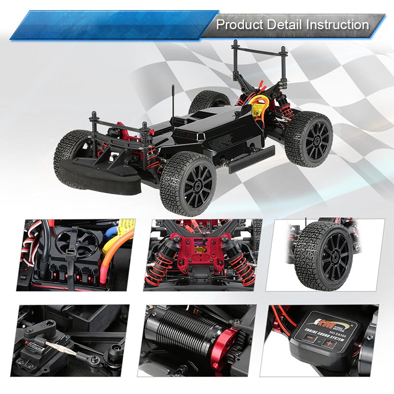 king motor rally car