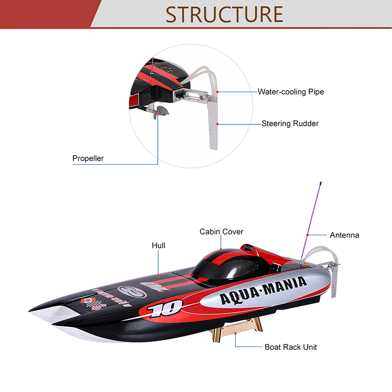 aqua mania rc boat
