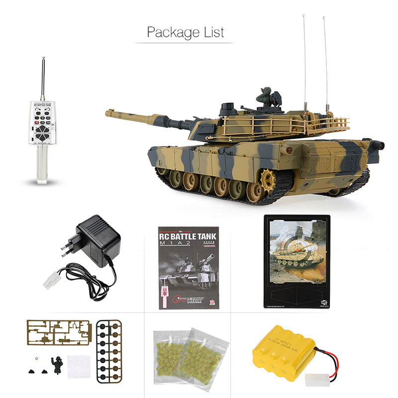 rc battle tank 1 24 scale real action