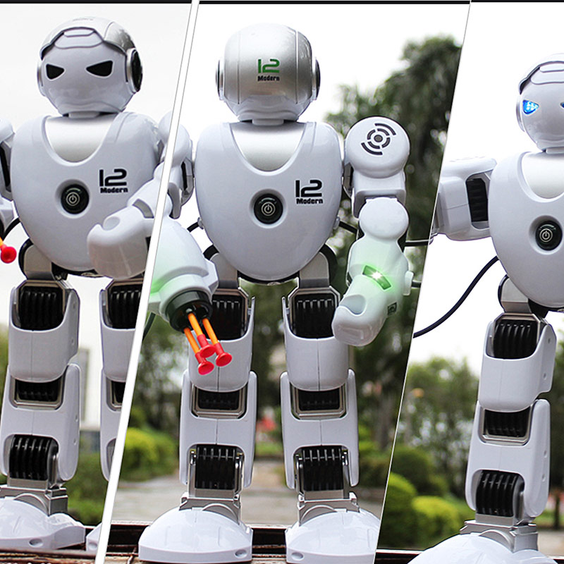 Tige À faire soi-même Robot Intelligent Kit MKZDGM Smart Robot pour enfants avec contrôle à distance 
