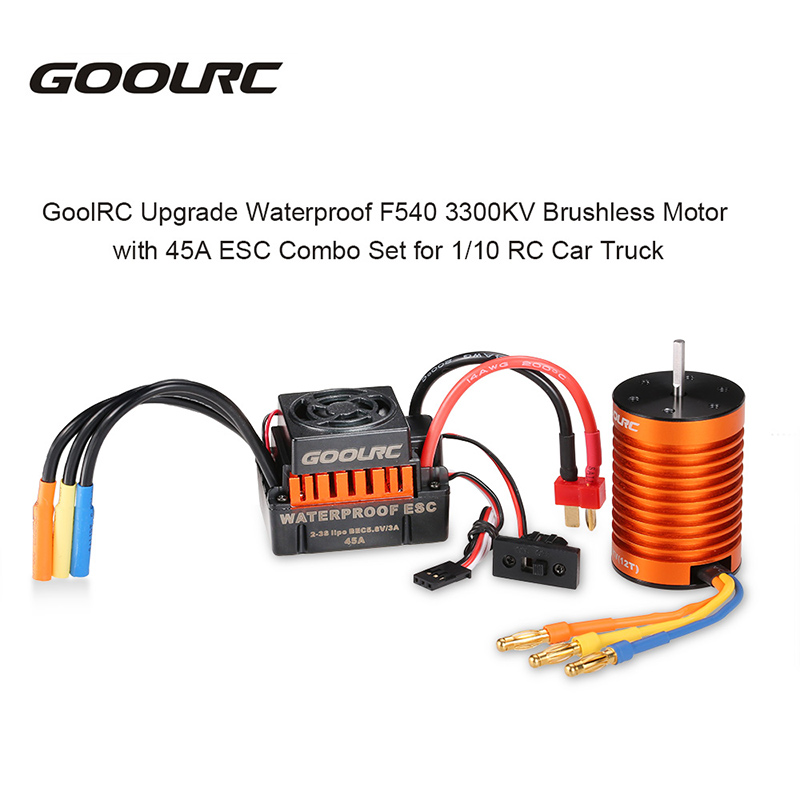 Waterproof function motor and ESC let your car challenge the muddy road. Providing much convenience for your 1/10 RC car truck.