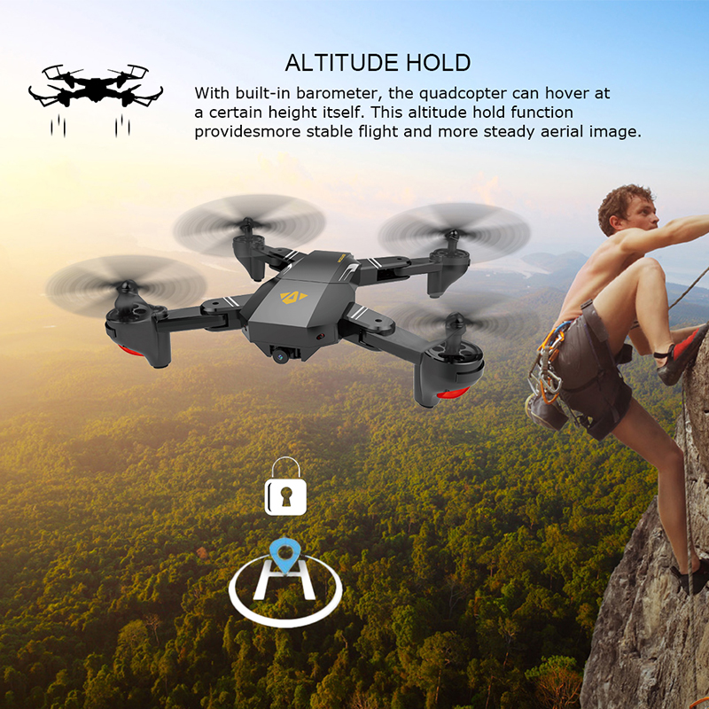 $10 OFF VISUO XS809W 2.4G RC Quadcopter,free shipping $45.99(Code:TTXS809HW3) from TOMTOP Technology Co., Ltd