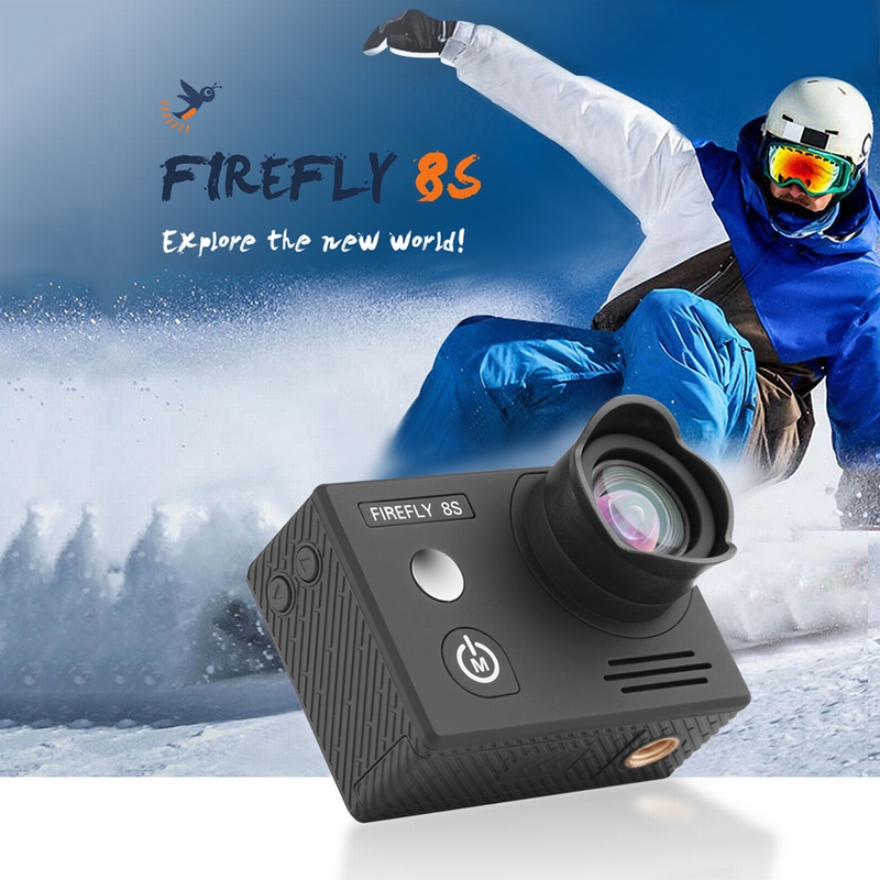 $15 OFF Hawkeye Firefly 8S 4K 90¡ãFOV FPV Sport WiFi Camera - No Distortion Version,free shipping $130.99(Code:TTFL8S) from TOMTOP Technology Co., Ltd