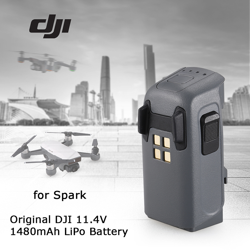 $4 OFF DJI 11.4V 1480mAh LiPo Intelligent Battery for Spark FPV Quadcopter,free shipping $49.99(Code:TT8390) from TOMTOP Technology Co., Ltd
