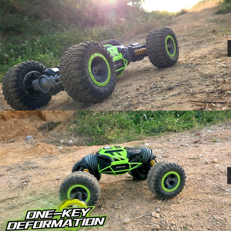ud2168a 2.4 g 4wd double sided stunt rc car