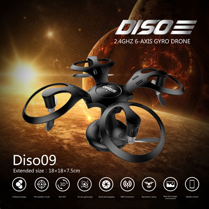 $7 OFF Diso 09 Ball Shaped Foldable RC Quadcopter,free shipping $32.99(Code:TTDISO09) from TOMTOP Technology Co., Ltd
