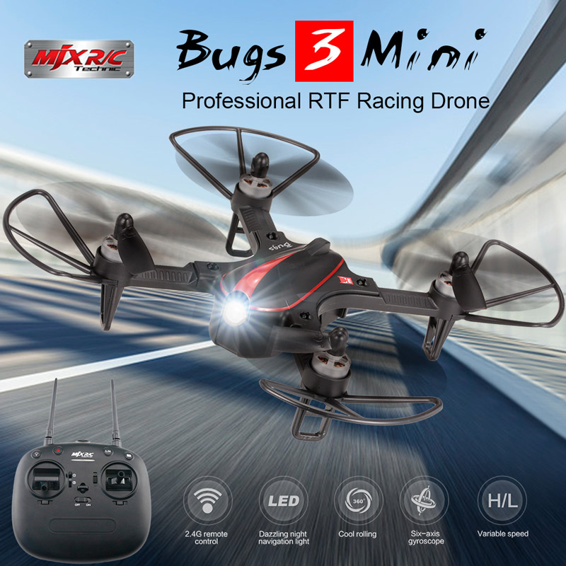 Get 20$ off for MJX Bugs 3 mini drone Only 82.99$ with code + free shipping from RCMOMENT