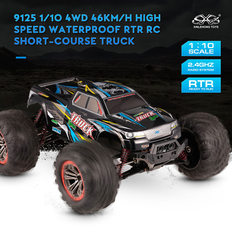 $6 OFF XINLEHONG TOYS 9125 RC Truck,free shipping $83.99(Code:CAR9125) from TOMTOP Technology Co., Ltd