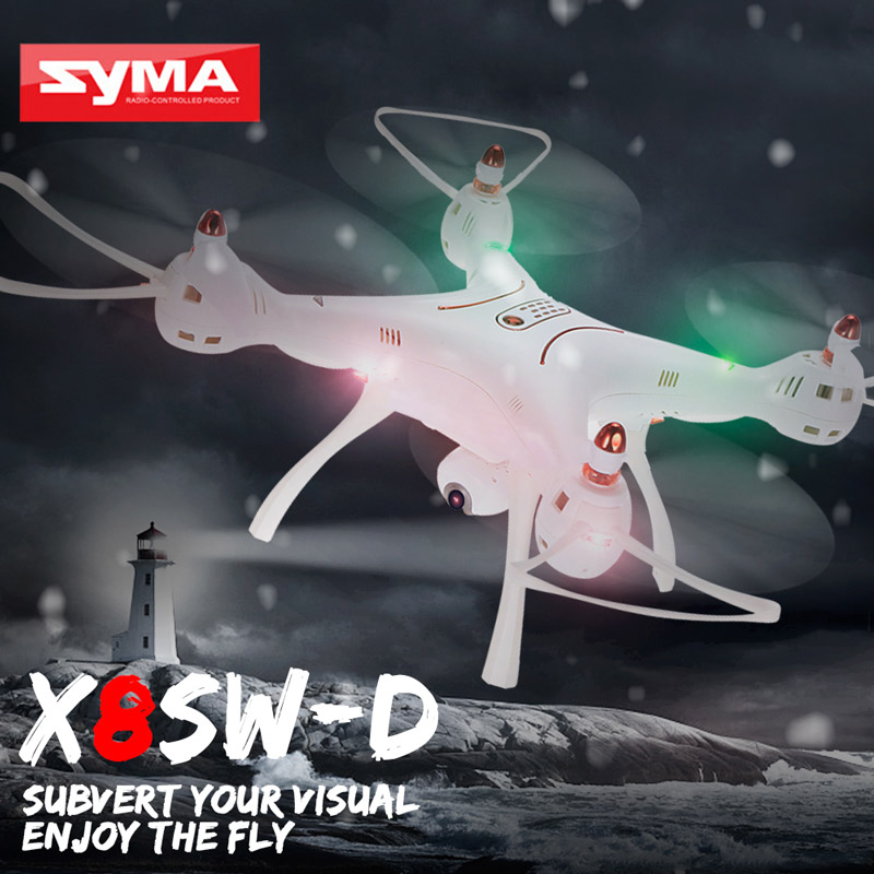 Get 15$ off Original Syma X8SW-D Adjustable 720P Camera Wifi FPV Drone from RCMOMENT