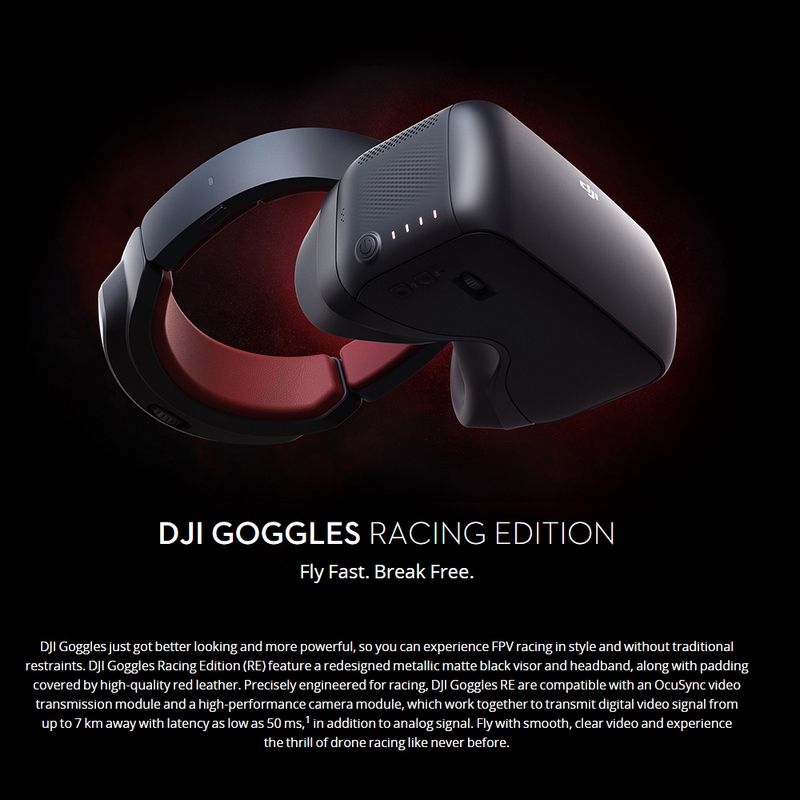 $40 OFF DJI VR Goggles Dual 1080P HD Racing Edition Verson,free shipping $609(Code:DJIRACE) from TOMTOP Technology Co., Ltd