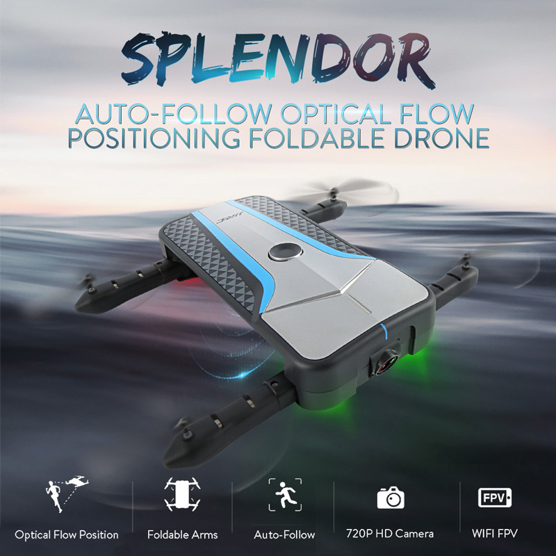 $7 OFF JJRC H62 Splendor 720P Foldable Drone,free shipping $58.99(Code:JJRCH62) from TOMTOP Technology Co., Ltd