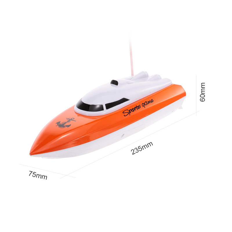 Remote Control RC Micro POWER Racing SPEED BOAT MINI RC  Boat GREEN 40MHz 